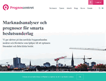 Tablet Screenshot of prognoscentret.se